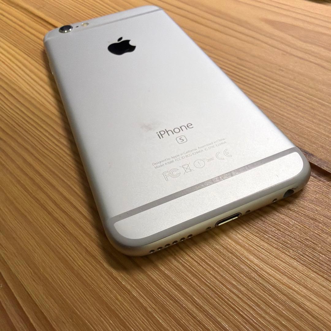 iPhone6s 128GB シルバーMKQU2J/A バッテリー89%