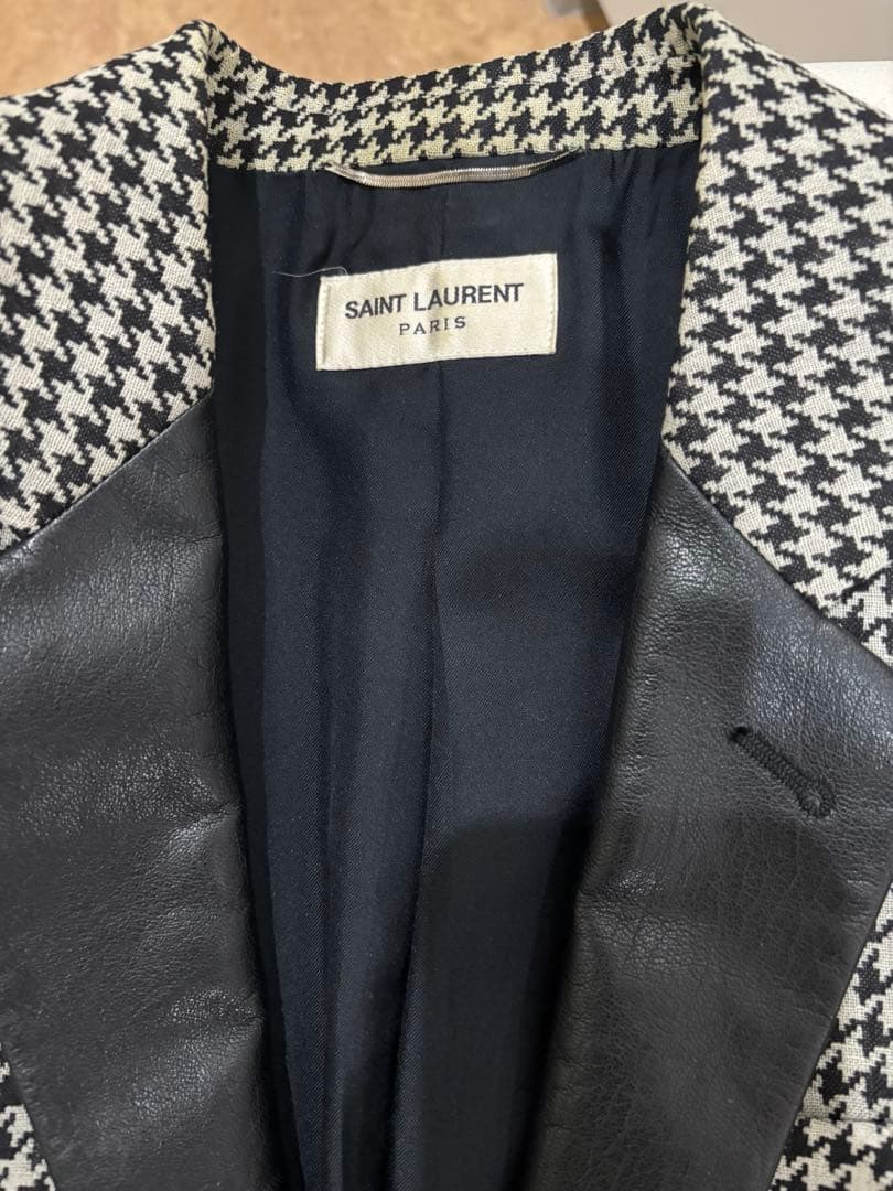 Shozo4 　サンローランパリ 2014SS 千鳥 ハウンド ジャケット