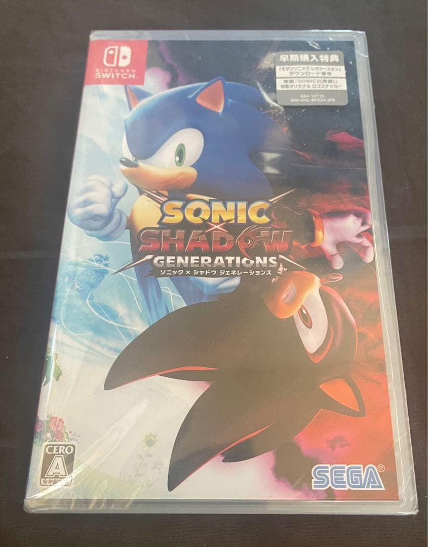 ソニック × シャドウ ジェネレーションズ Switch PS5