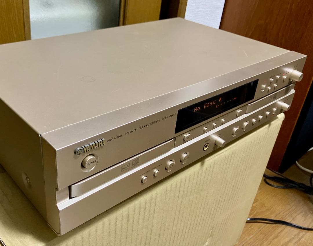 【定価85,800円・完動・美品】CDレコーダー　YAMAHA　CDR-D651