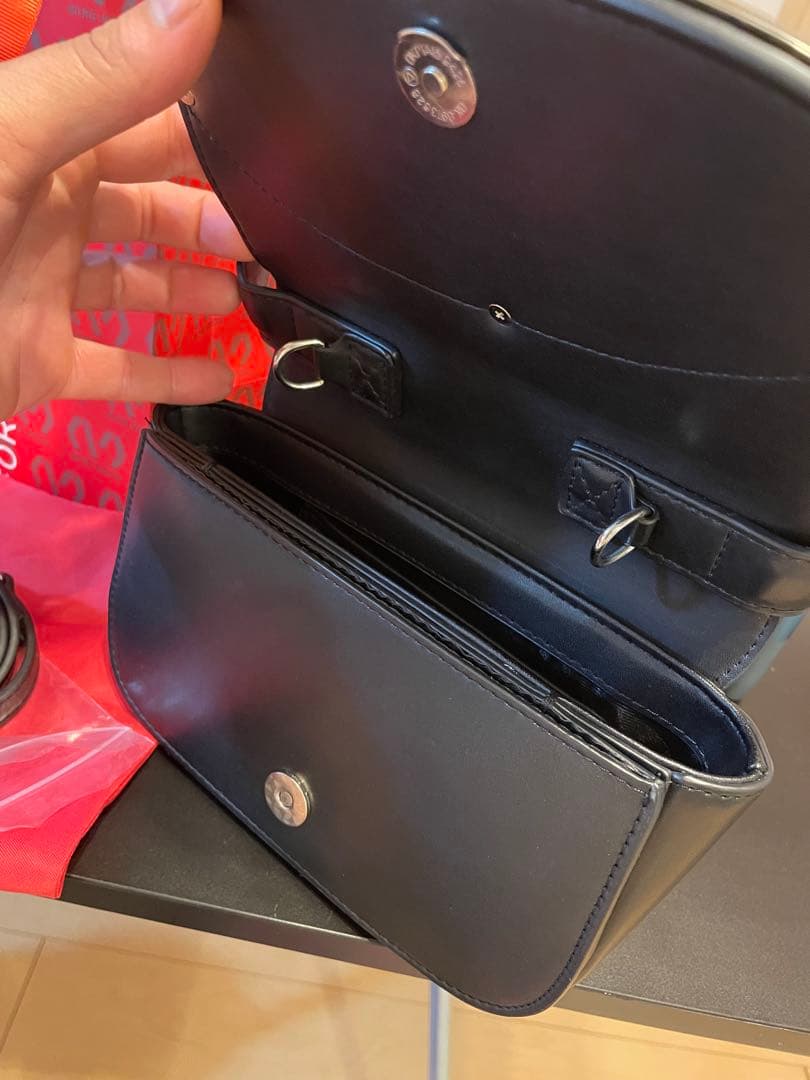 DIESEL ブラック ショルダーバッグ