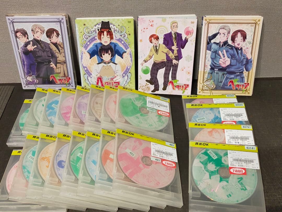 ヘタリア DVD 全巻 全21本
