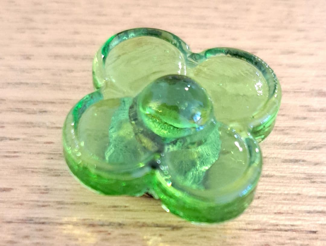 LARDINI カフス 白蝶貝+ブートニエールベネチアンガラスセット