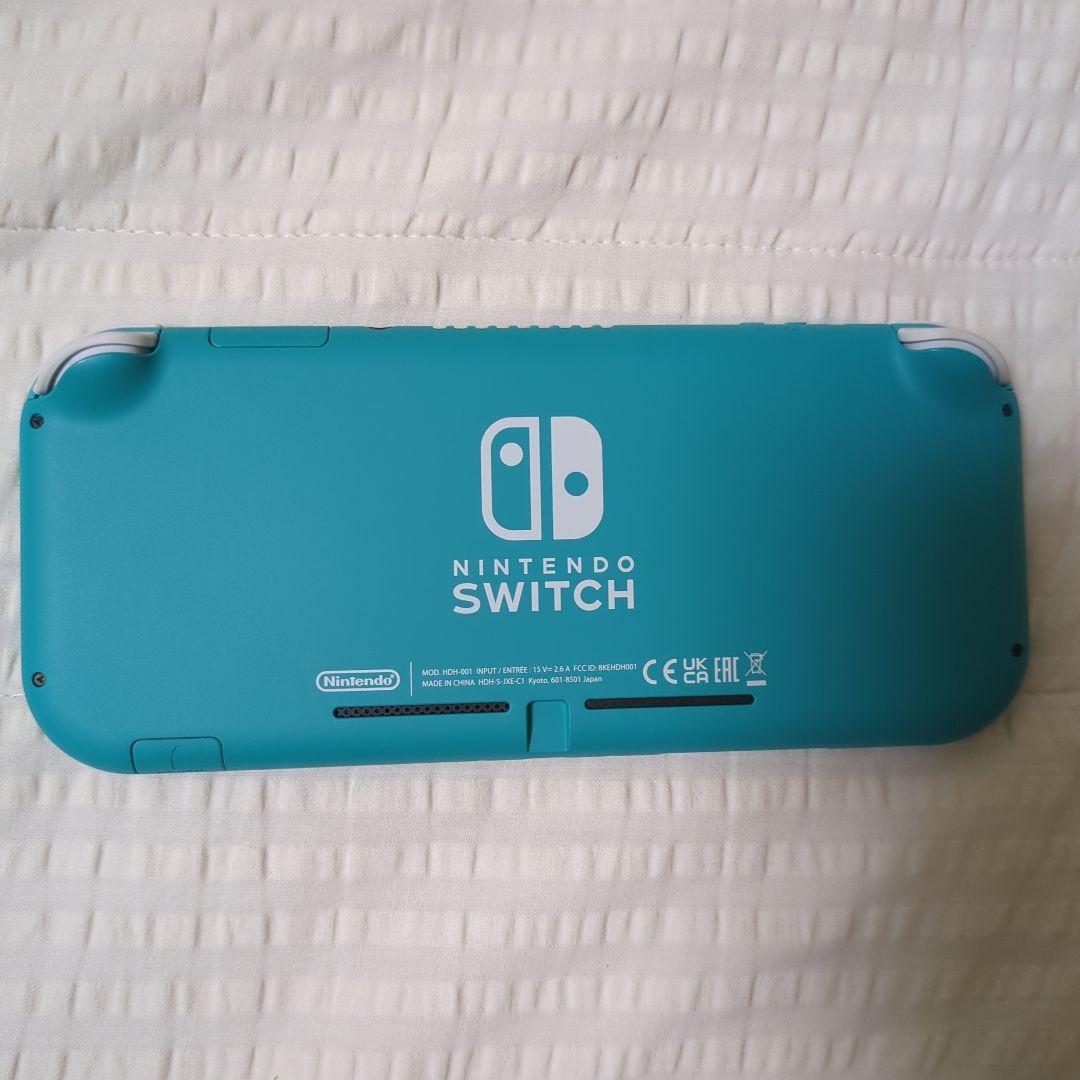 Nintendo Switch Lite ターコイズ　箱入、充電器無し