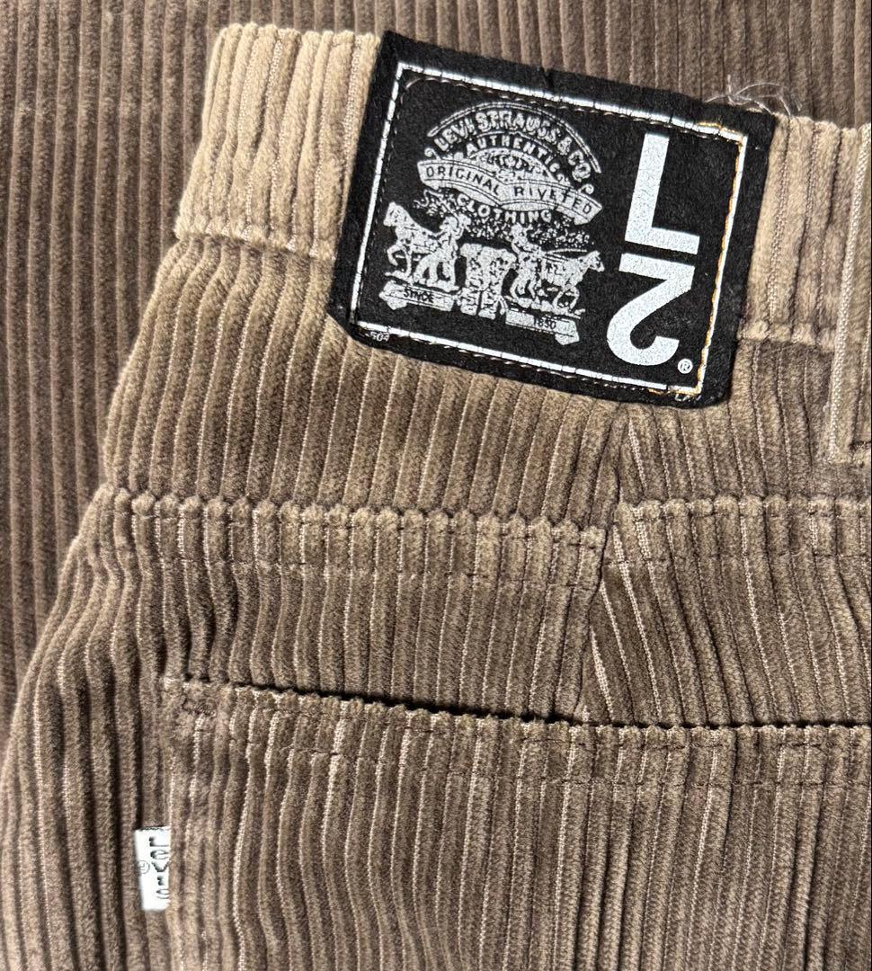 Levi’s L2 太畝コーデュロイパンツ バギー 90年代 USA製【レア】