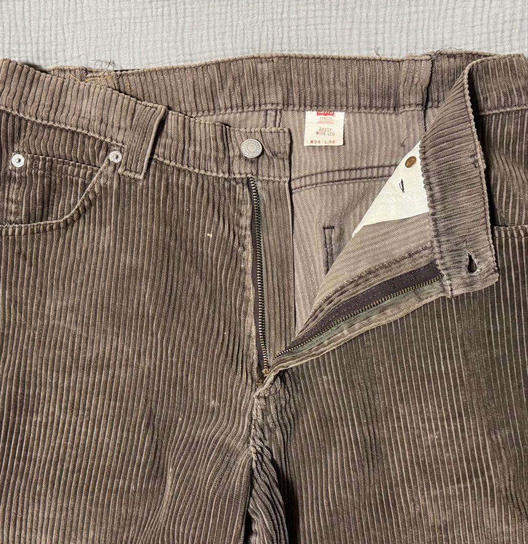 Levi’s L2 太畝コーデュロイパンツ バギー 90年代 USA製【レア】