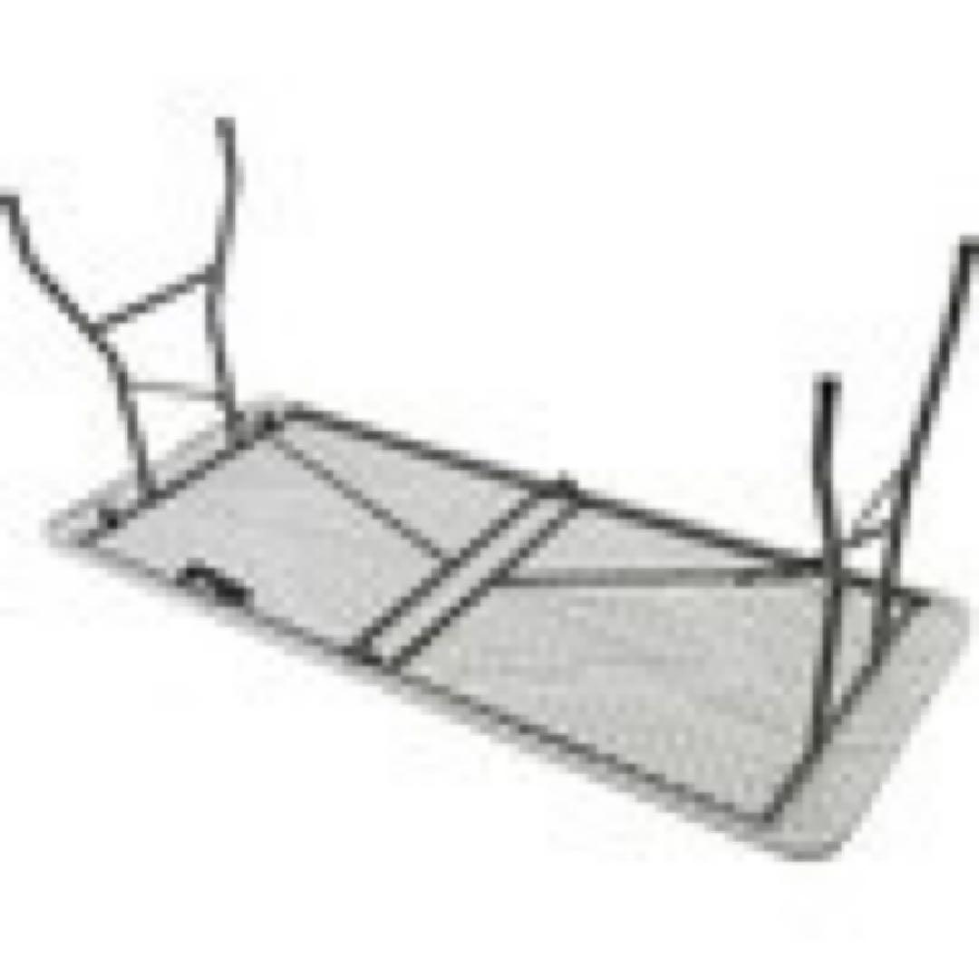 ビート様中古四台 業務用 折りたたみ作業テーブル 180cm 持ち手付 鎌倉引取