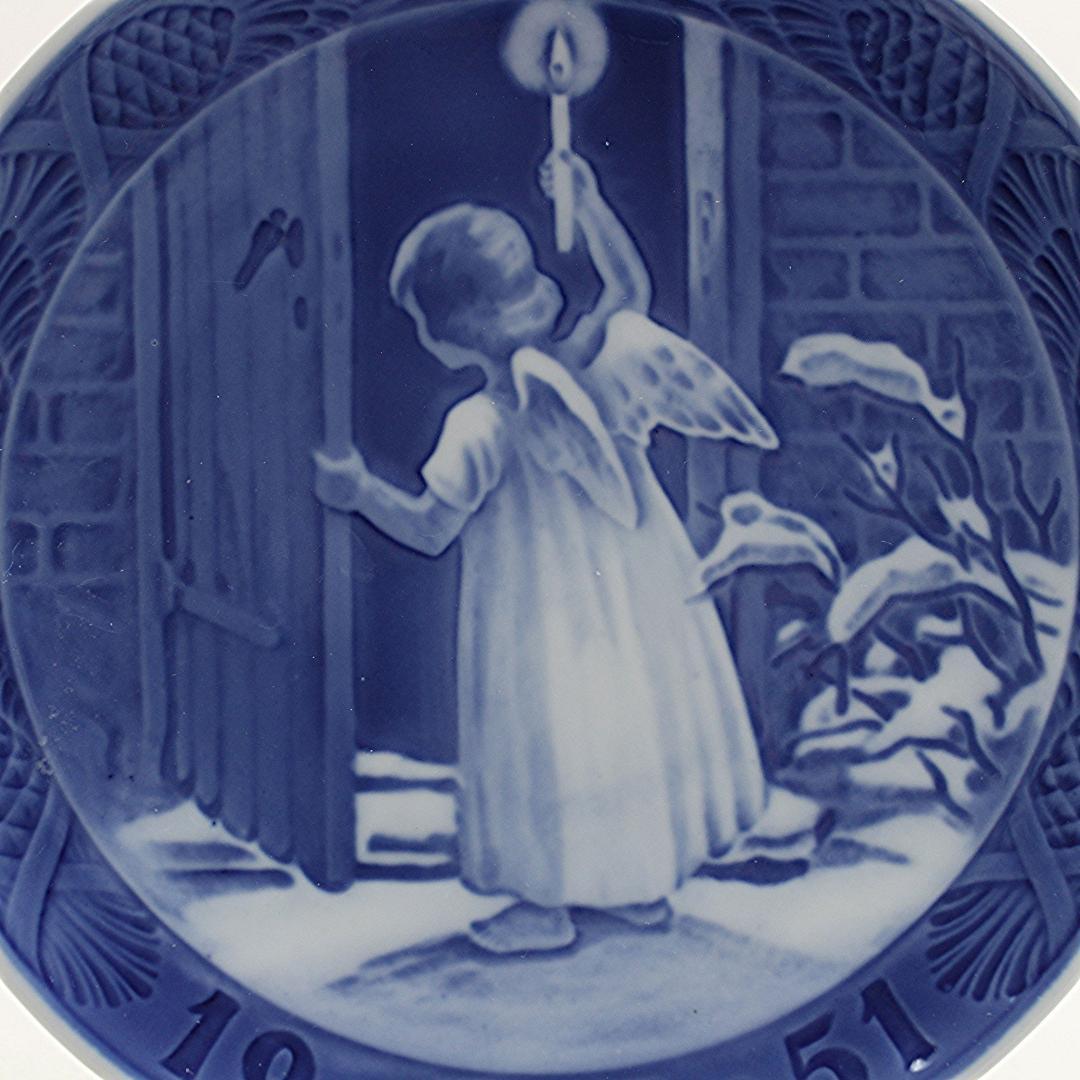 1951年 「クリスマスの天使」 イヤープレート ロイヤルコペンハーゲン 北欧