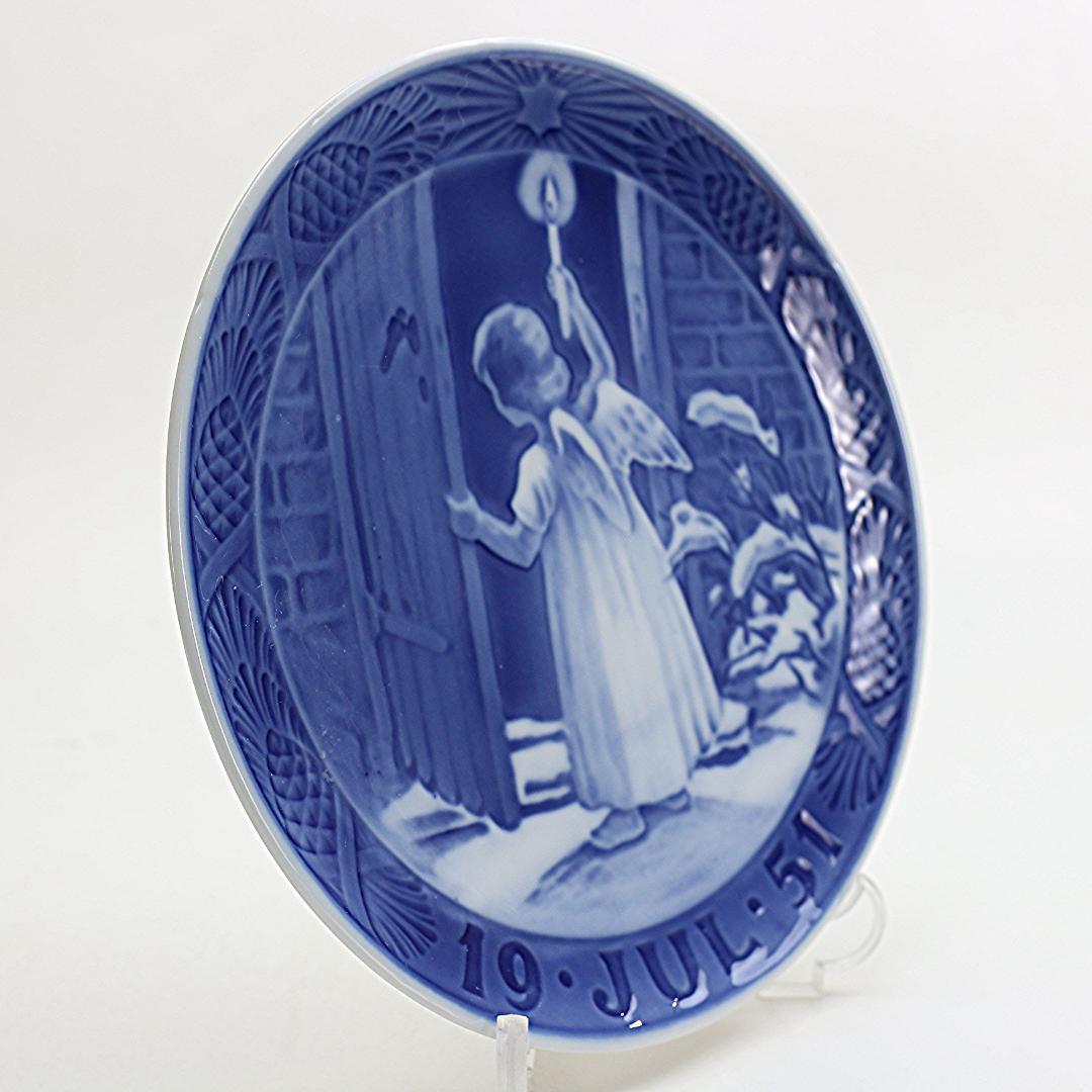 1951年 「クリスマスの天使」 イヤープレート ロイヤルコペンハーゲン 北欧