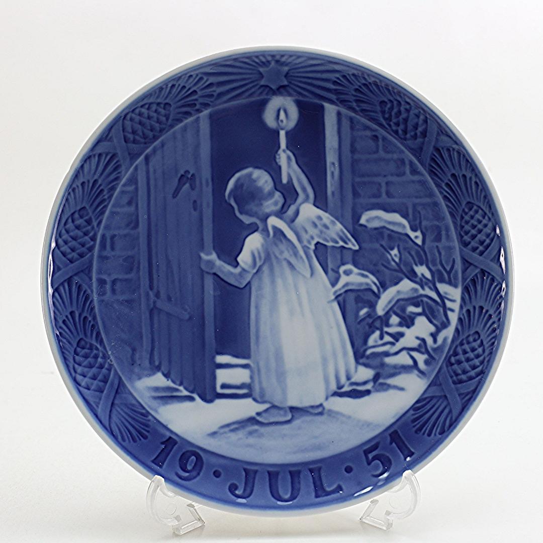 1951年 「クリスマスの天使」 イヤープレート ロイヤルコペンハーゲン 北欧