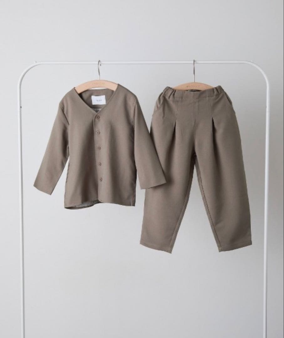 新作 riziere ノーカラー セットアップ シャツ 蝶ネクタイ 一式セット