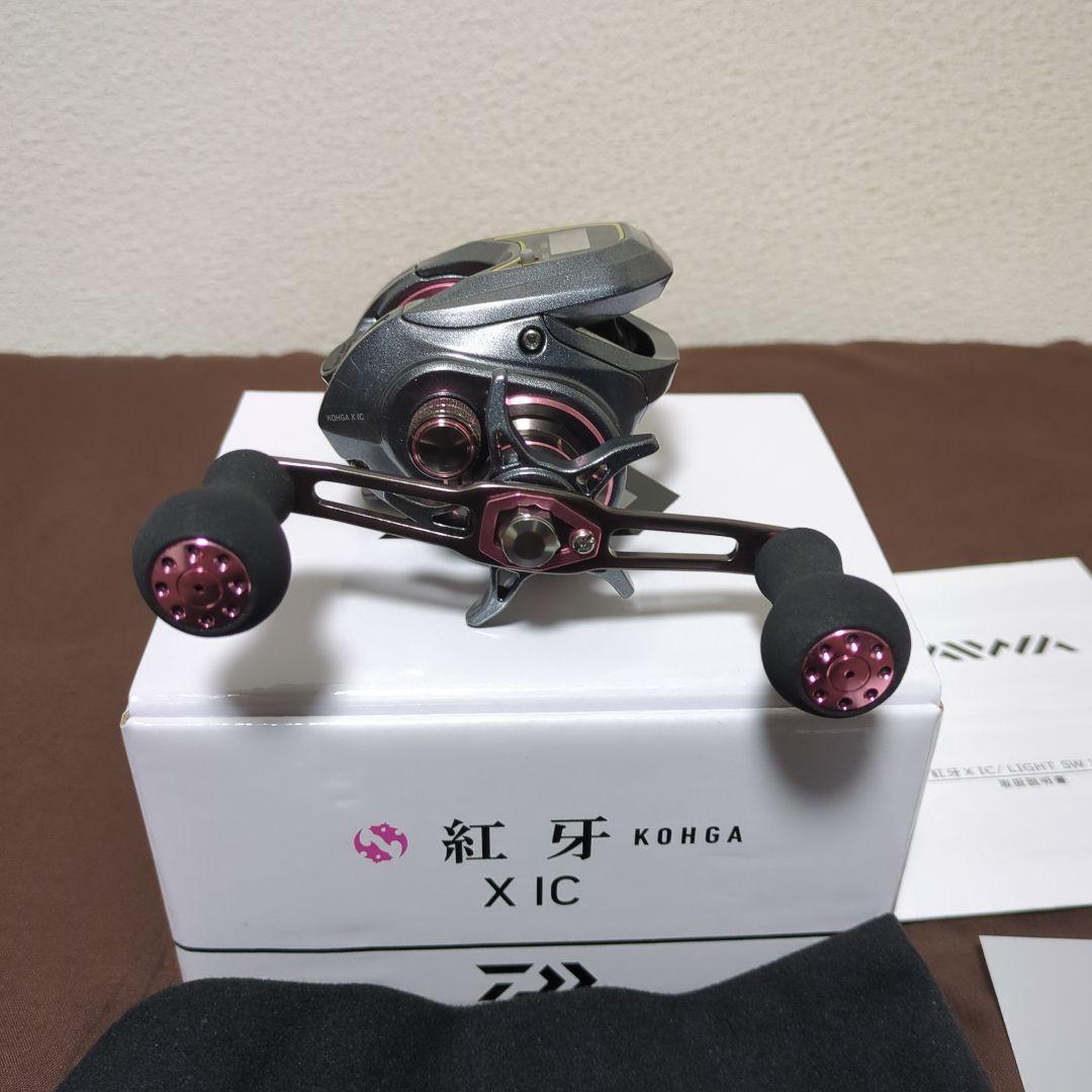 ダイワ 19 紅牙 X IC カウンター付き小型両軸リール