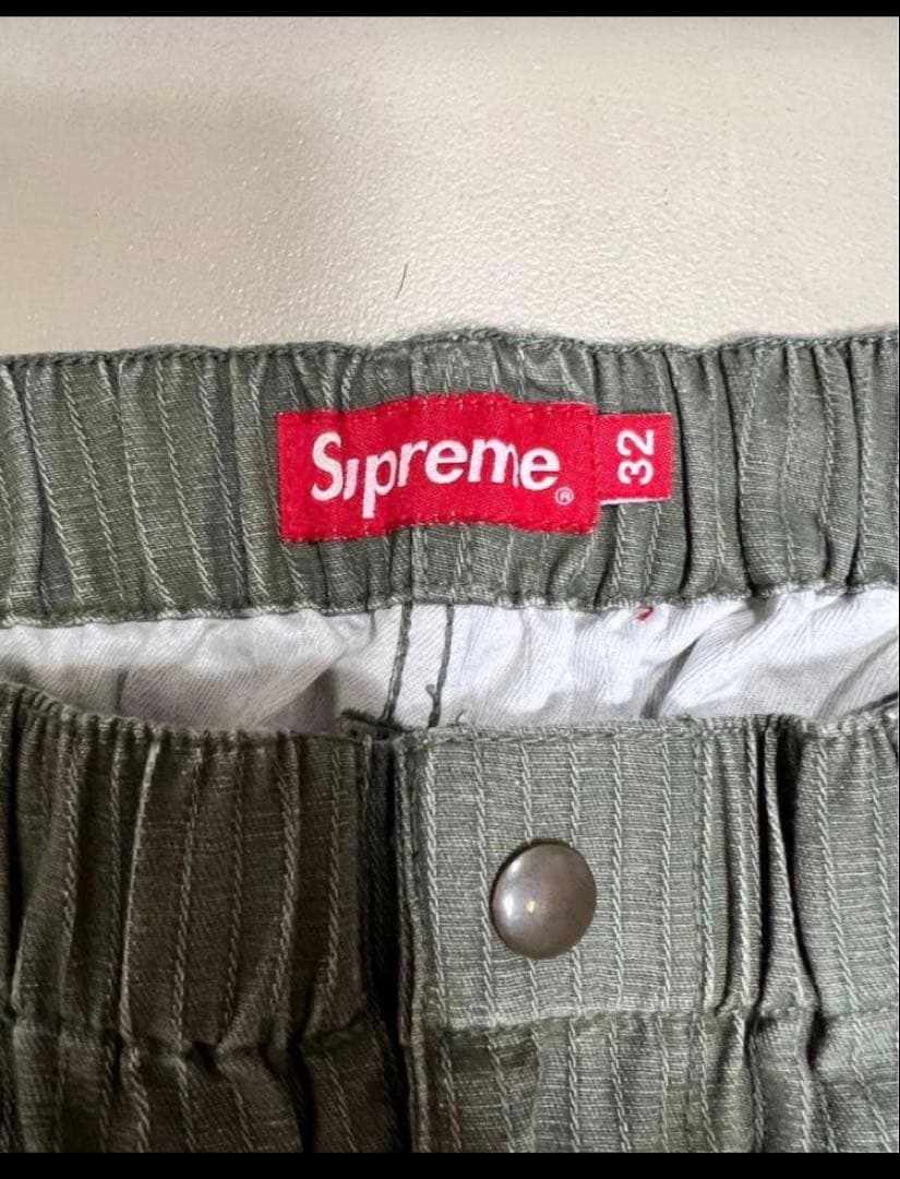 Supreme カーゴパンツ 32 カーキ