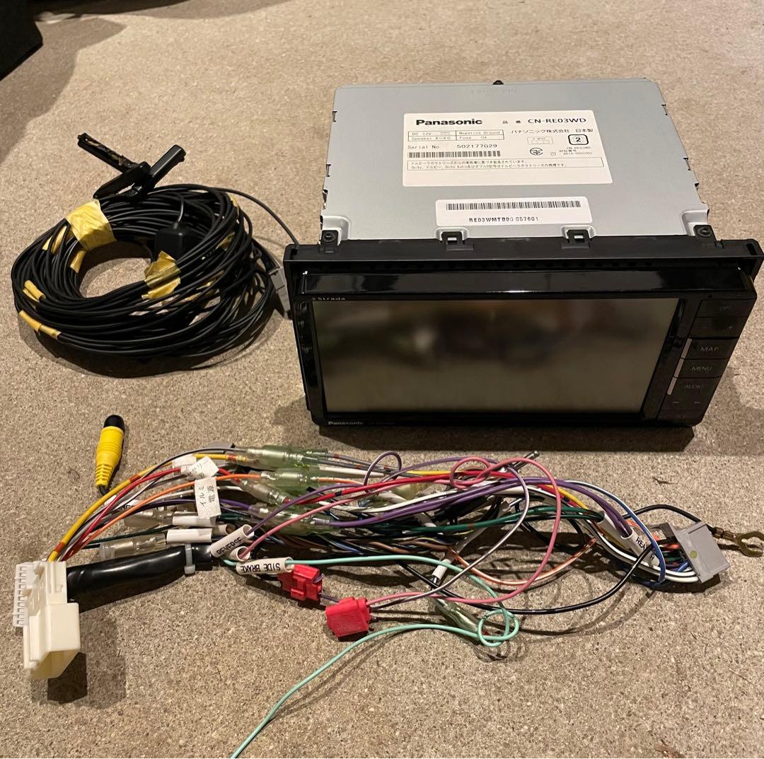 Panasonic CN-RE03WD メモリーナビ　地デジ　Bluetooth