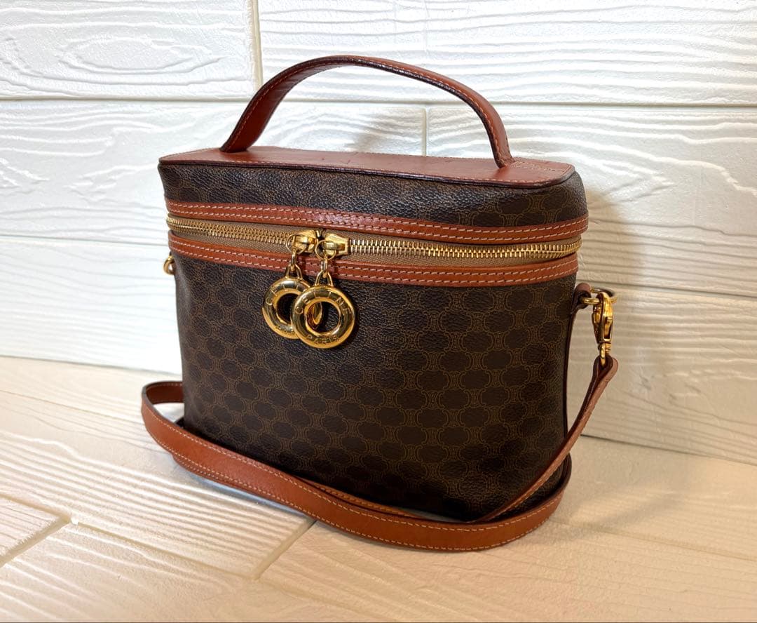 【美品】セリーヌ　2wayバッグ　ショルダーバッグ　マカダム