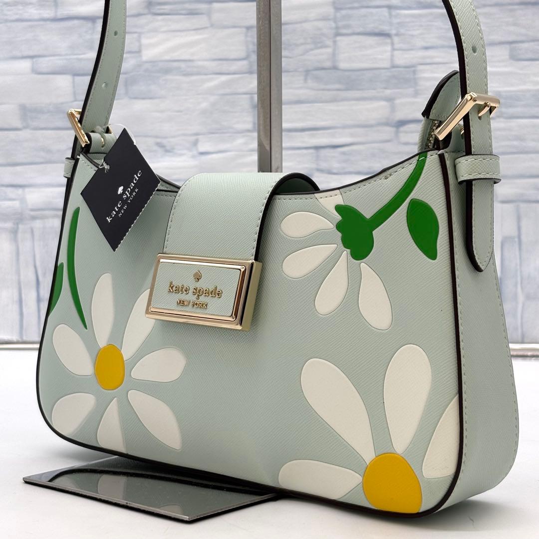 現行　新品タグ付き　ケイトスペード　ワンショルダーバッグ　フラワー柄　肩掛け