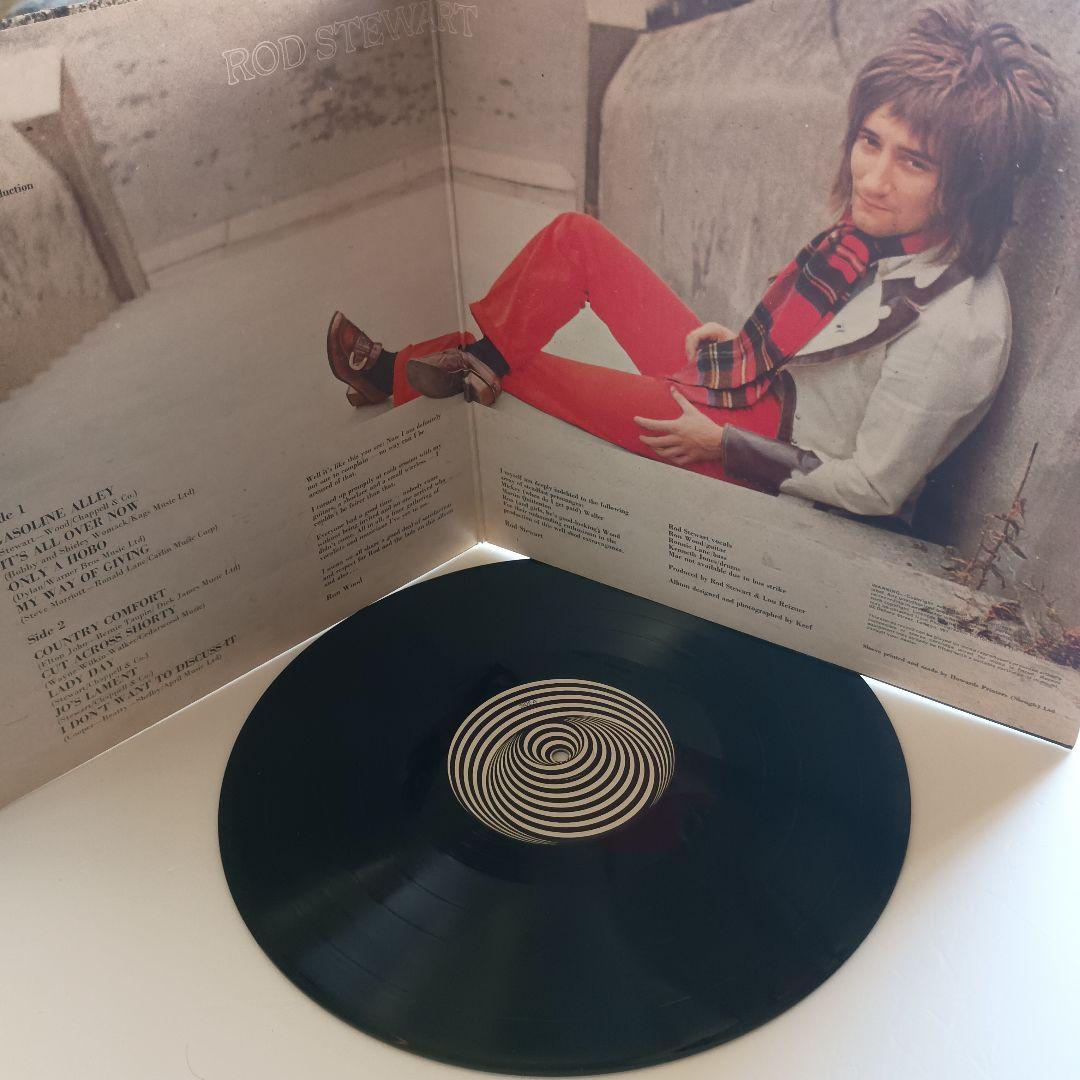 美品 Rod Stewart Gasoline Alley ロッド スチュアート