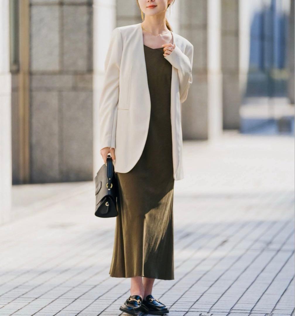 NOBLE スリーブスリットケープジャケット