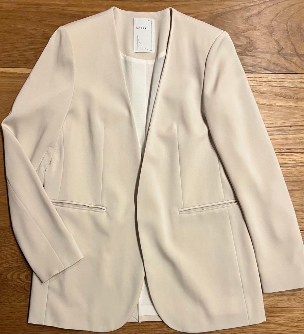 NOBLE スリーブスリットケープジャケット
