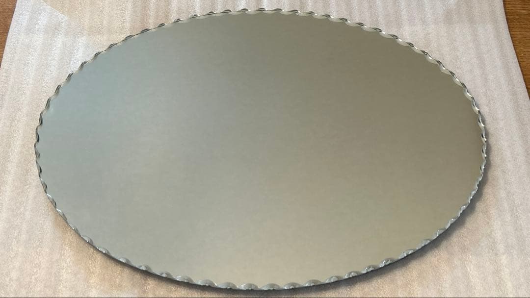 stead オーバルミラー　アンティークミラー