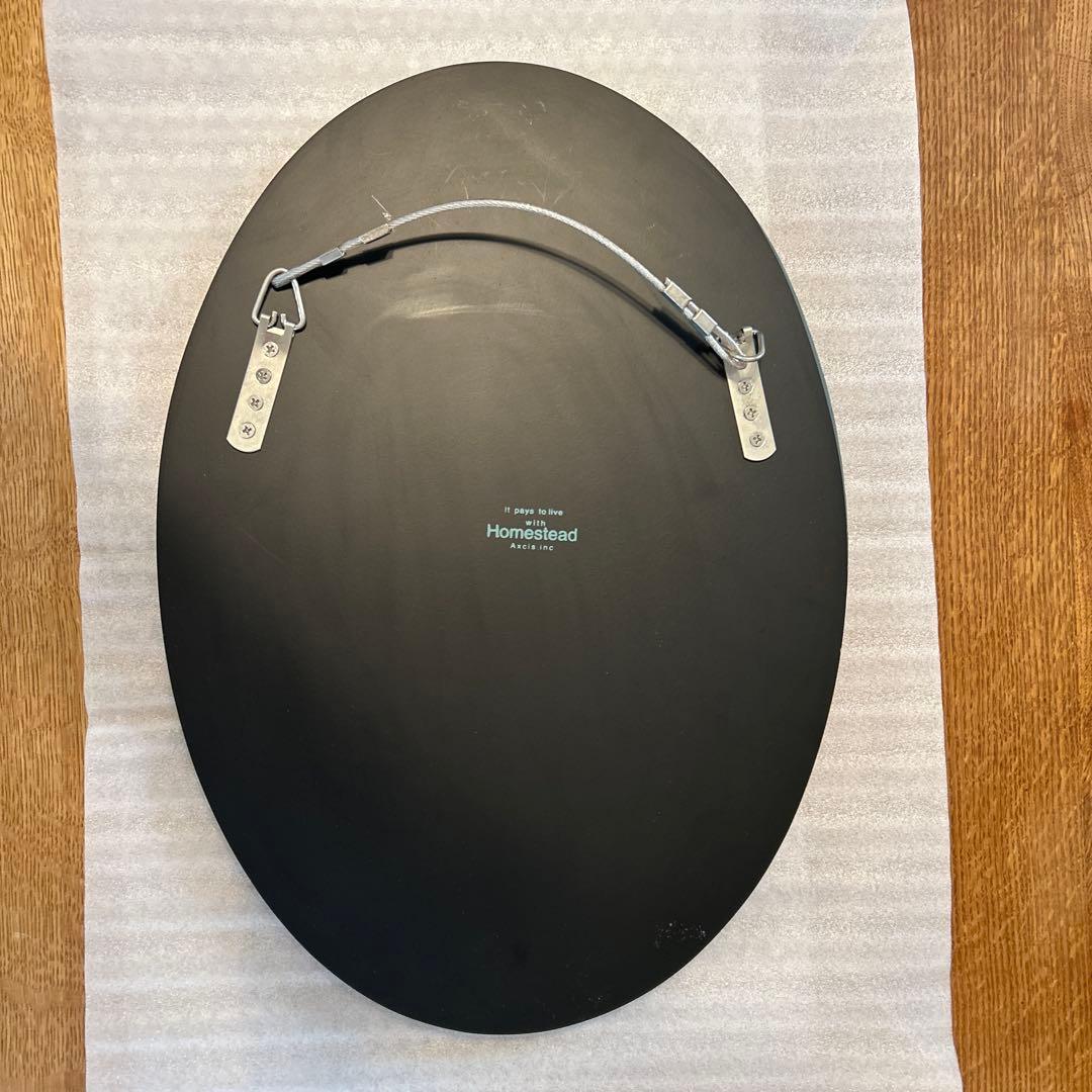 stead オーバルミラー　アンティークミラー