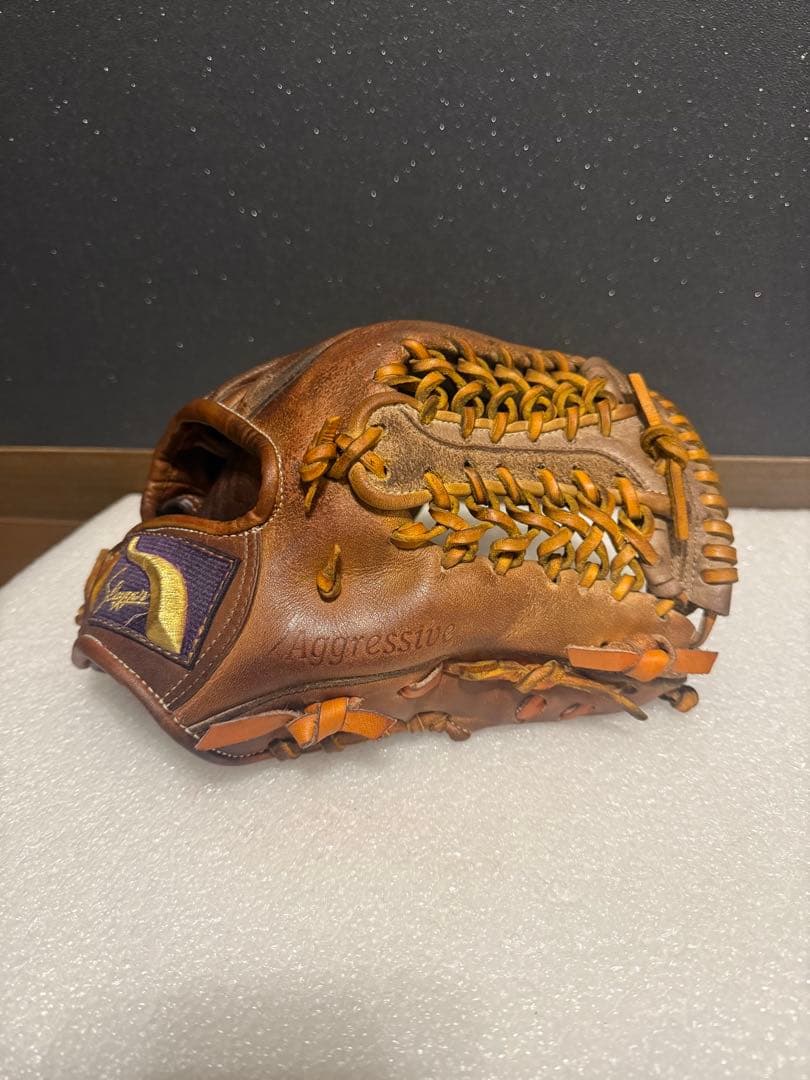 ★人気★ 久保田スラッガー KSG-24MU 硬式 内野用 ウェブ ラベル交換