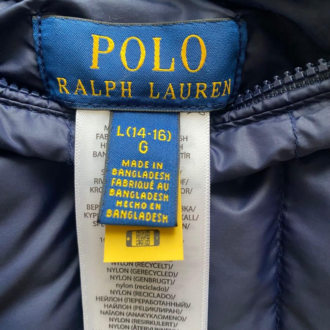 極美品✨リバーシブル✨ポロラルフローレン ベスト ポニー刺繍 紺　赤