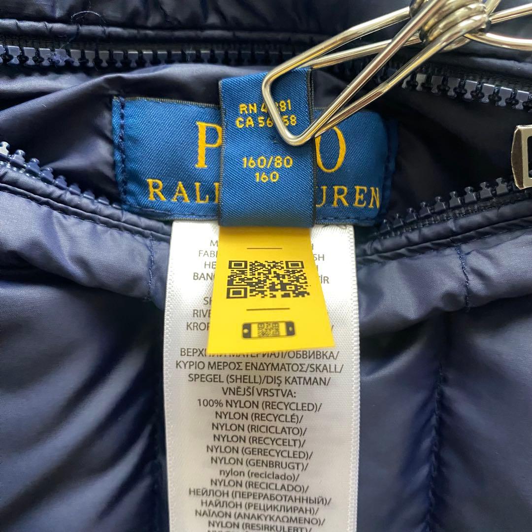 極美品✨リバーシブル✨ポロラルフローレン ベスト ポニー刺繍 紺　赤