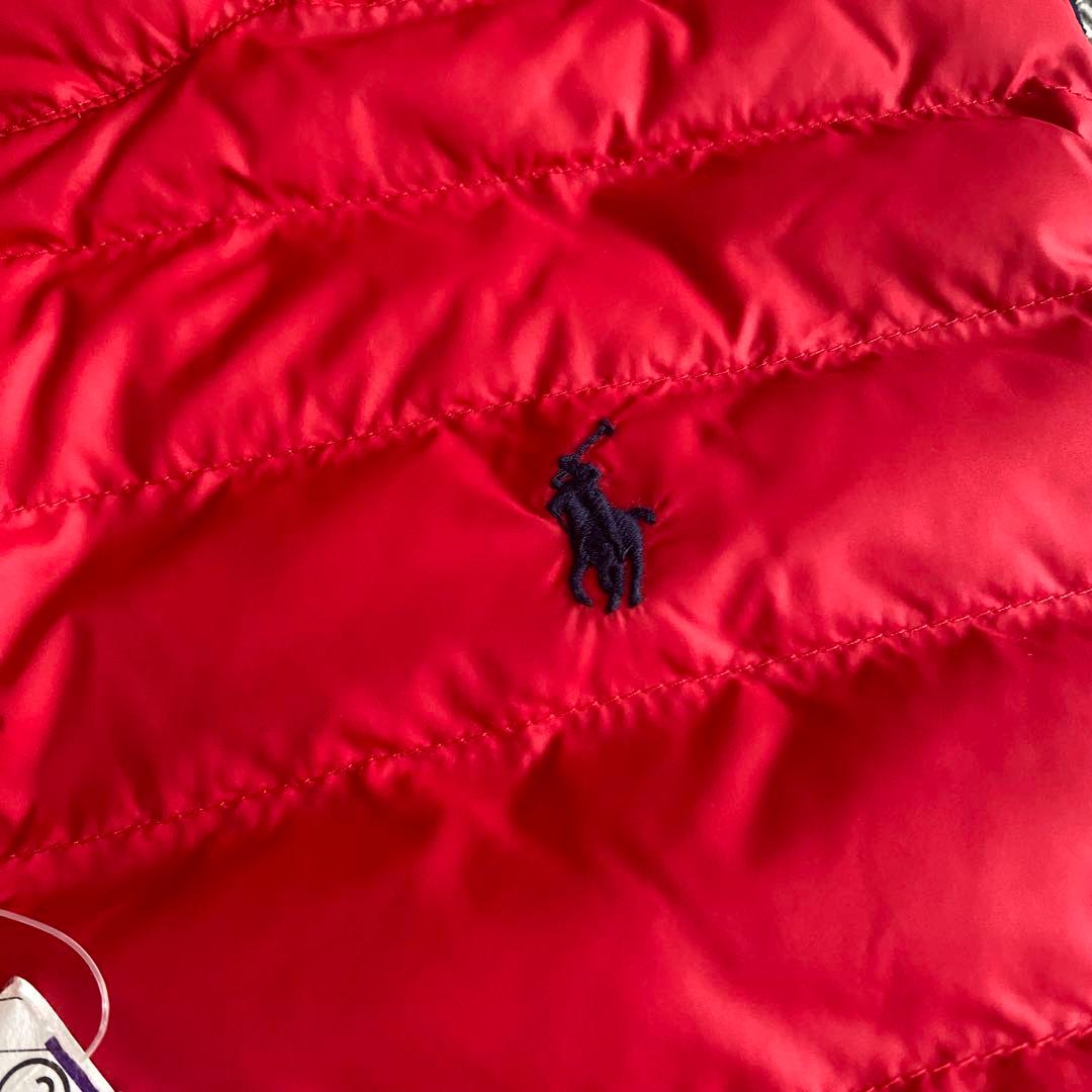 極美品✨リバーシブル✨ポロラルフローレン ベスト ポニー刺繍 紺　赤