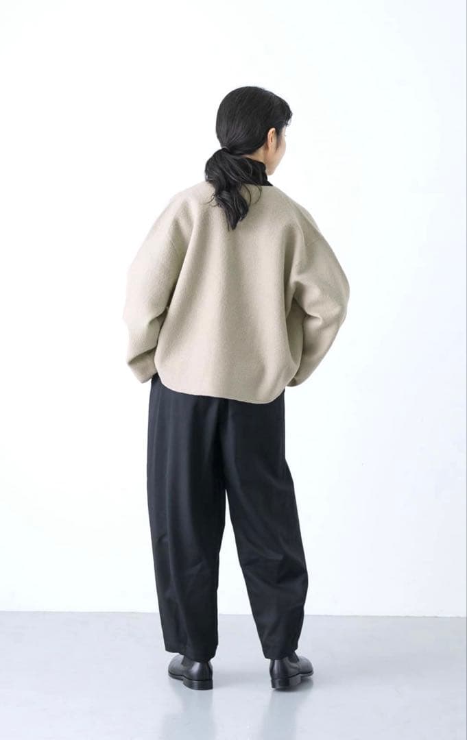 かぐれ　圧縮ウールショートジャケット♡