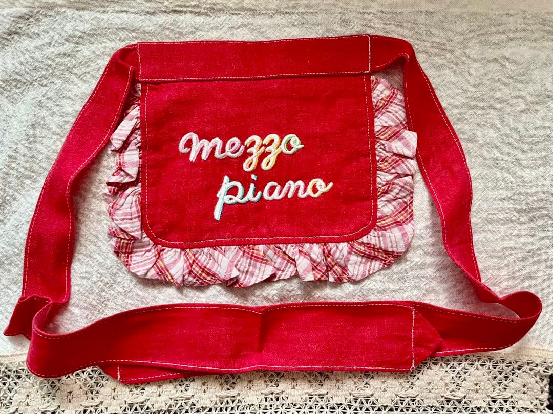 ♡メゾピアノ♡エプロン　スカート　120サイズ　平成レトロ