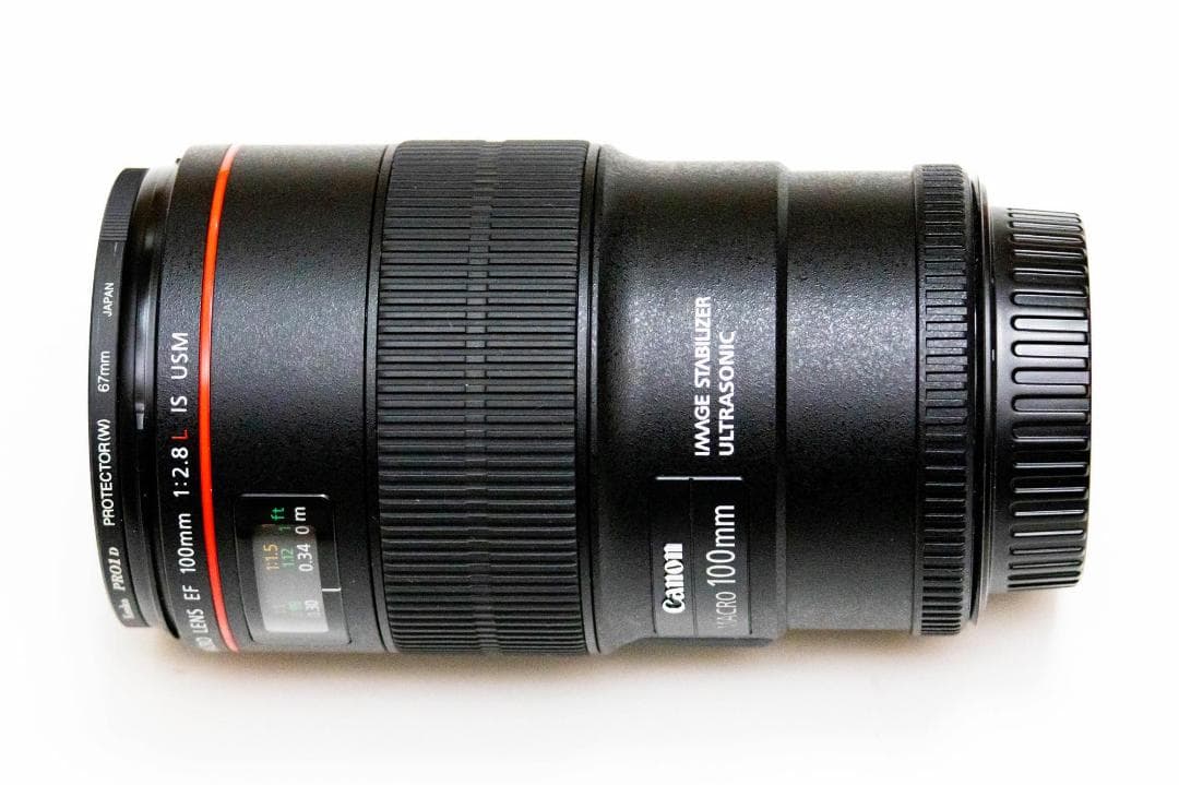 Canon キヤノン EF100mm F2.8Lマクロ IS USM｜美品