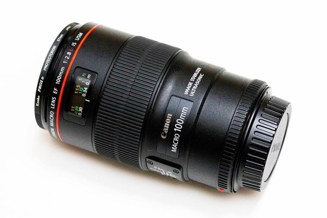 Canon キヤノン EF100mm F2.8Lマクロ IS USM｜美品