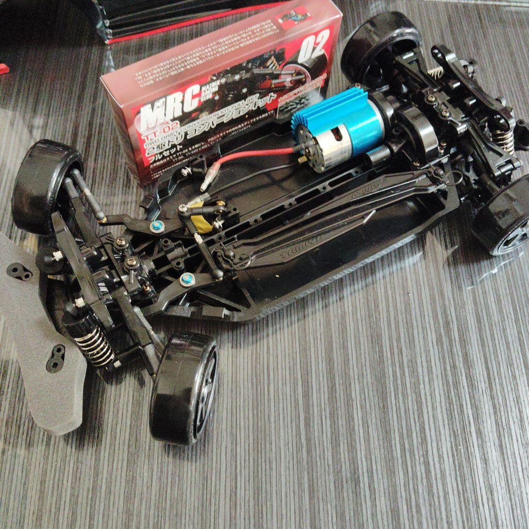 タミヤ 1/10 TT 02 D ポルシ911 GT3 R二駆ドリコンバージョン