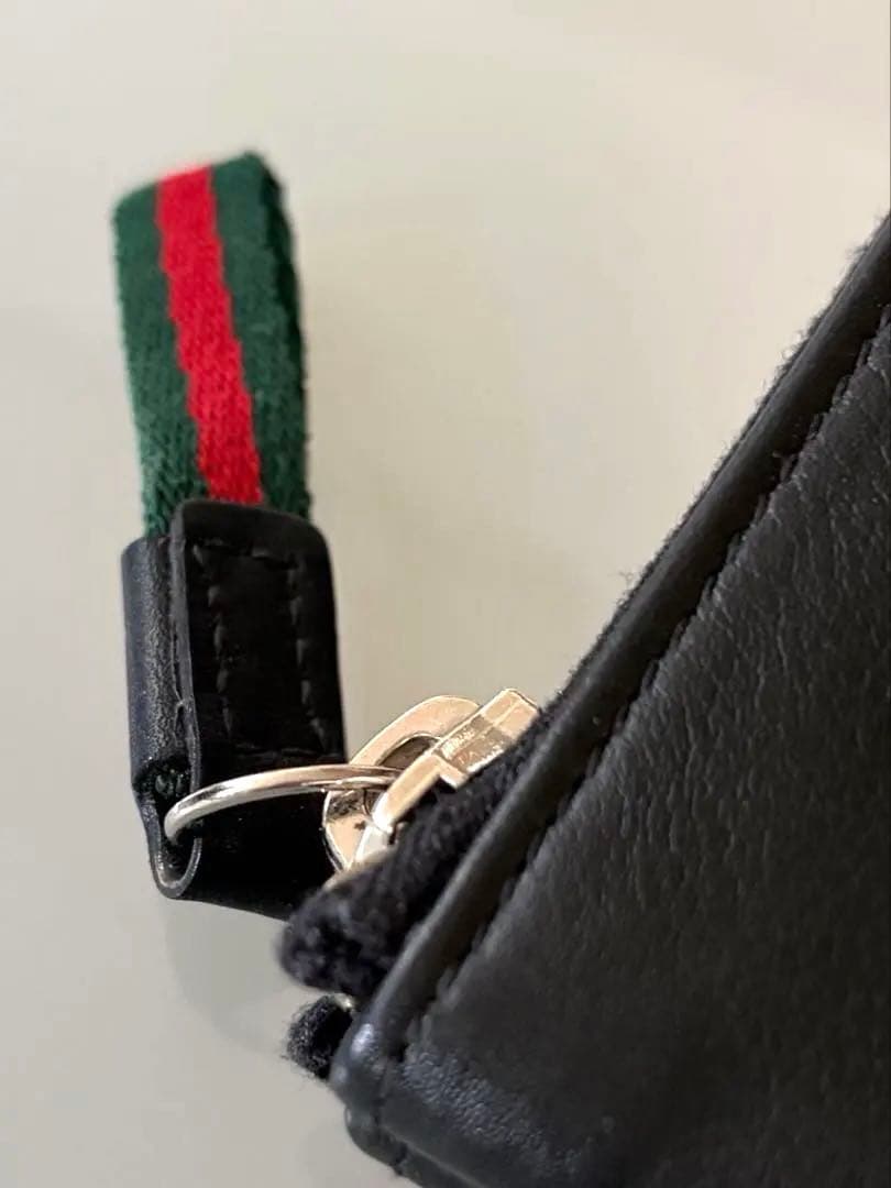 GUCCI 美品 グッチ L字ファスナー コンパクト財布