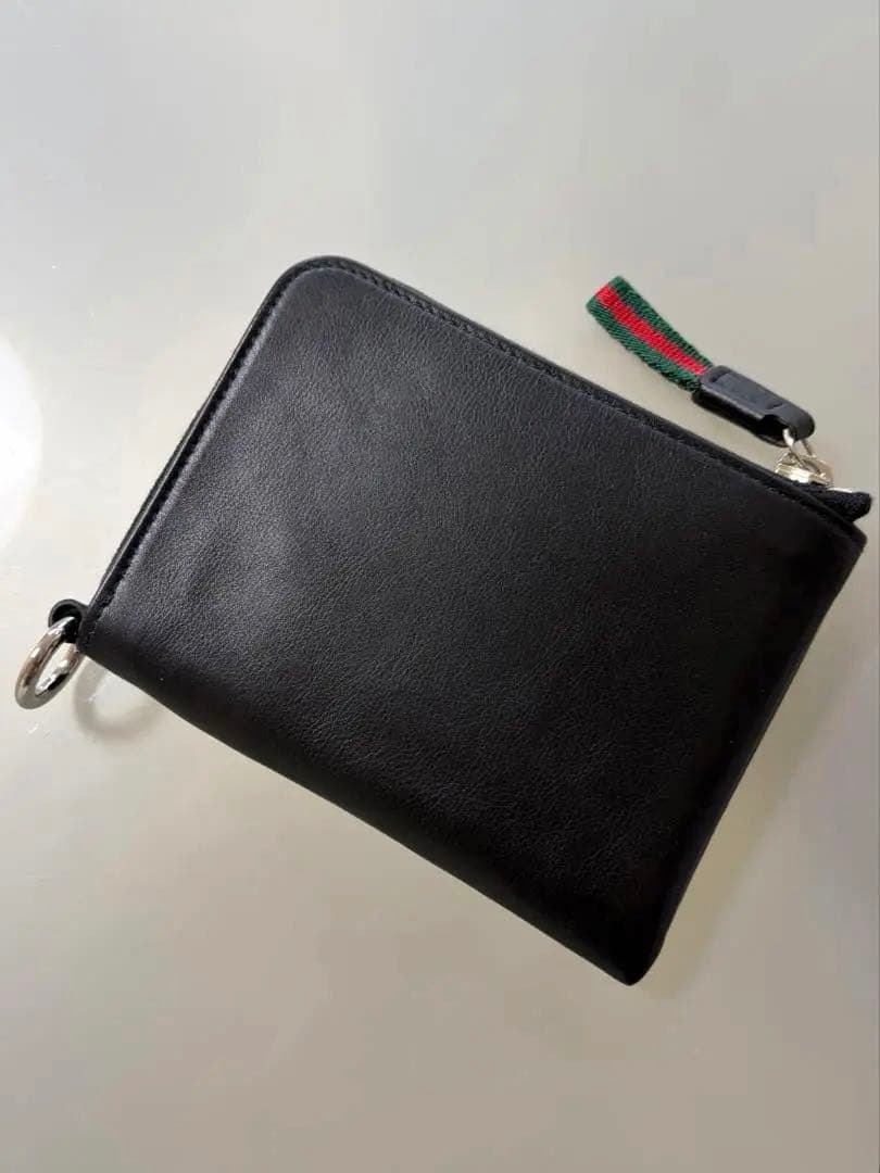 GUCCI 美品 グッチ L字ファスナー コンパクト財布