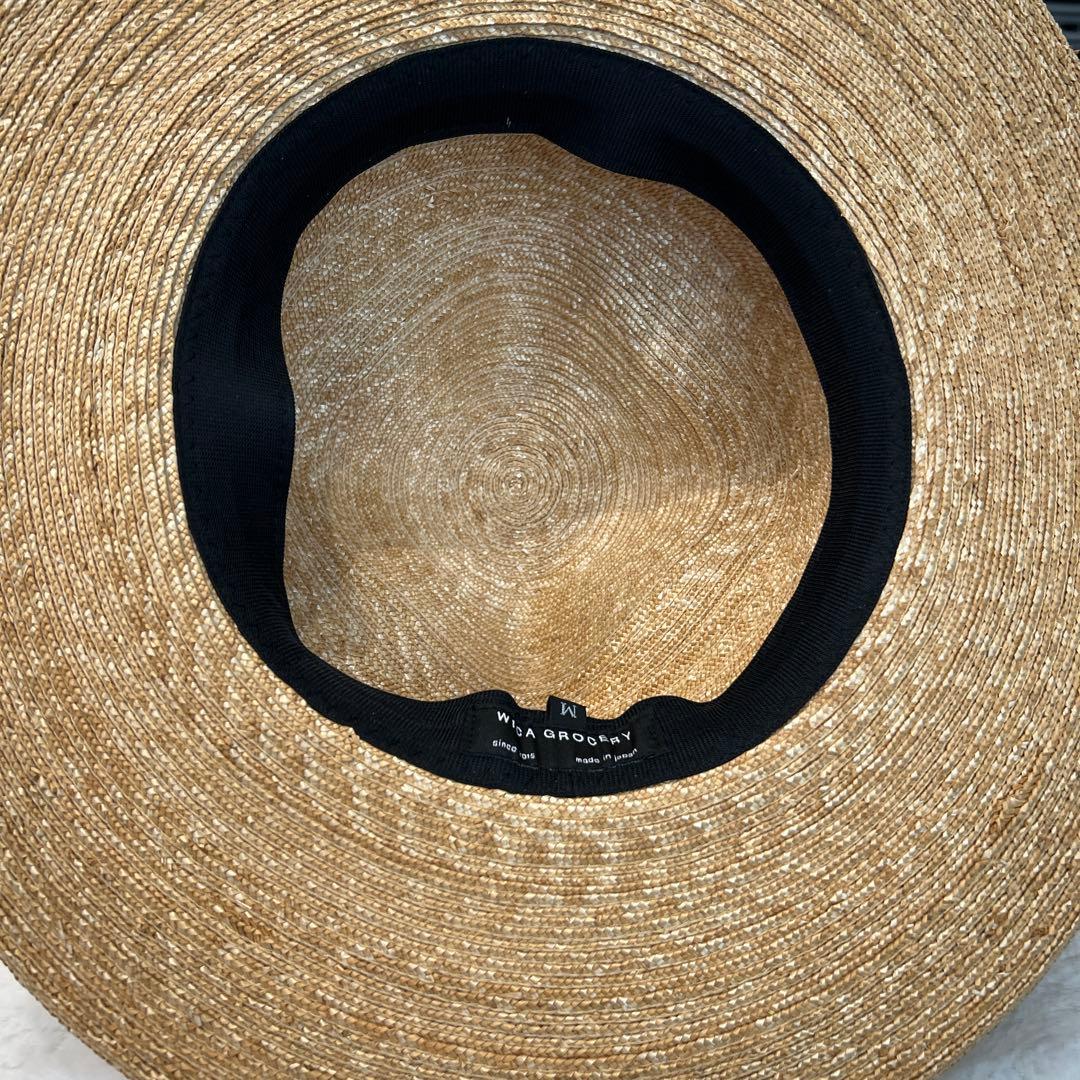 WICA GROCERY Mサイズ　ストローハット