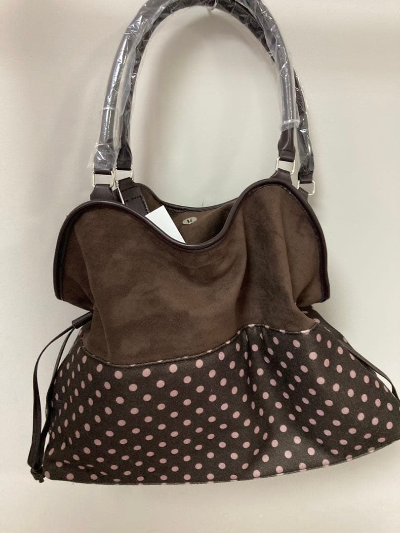 Badblue ブラウン トートバッグ