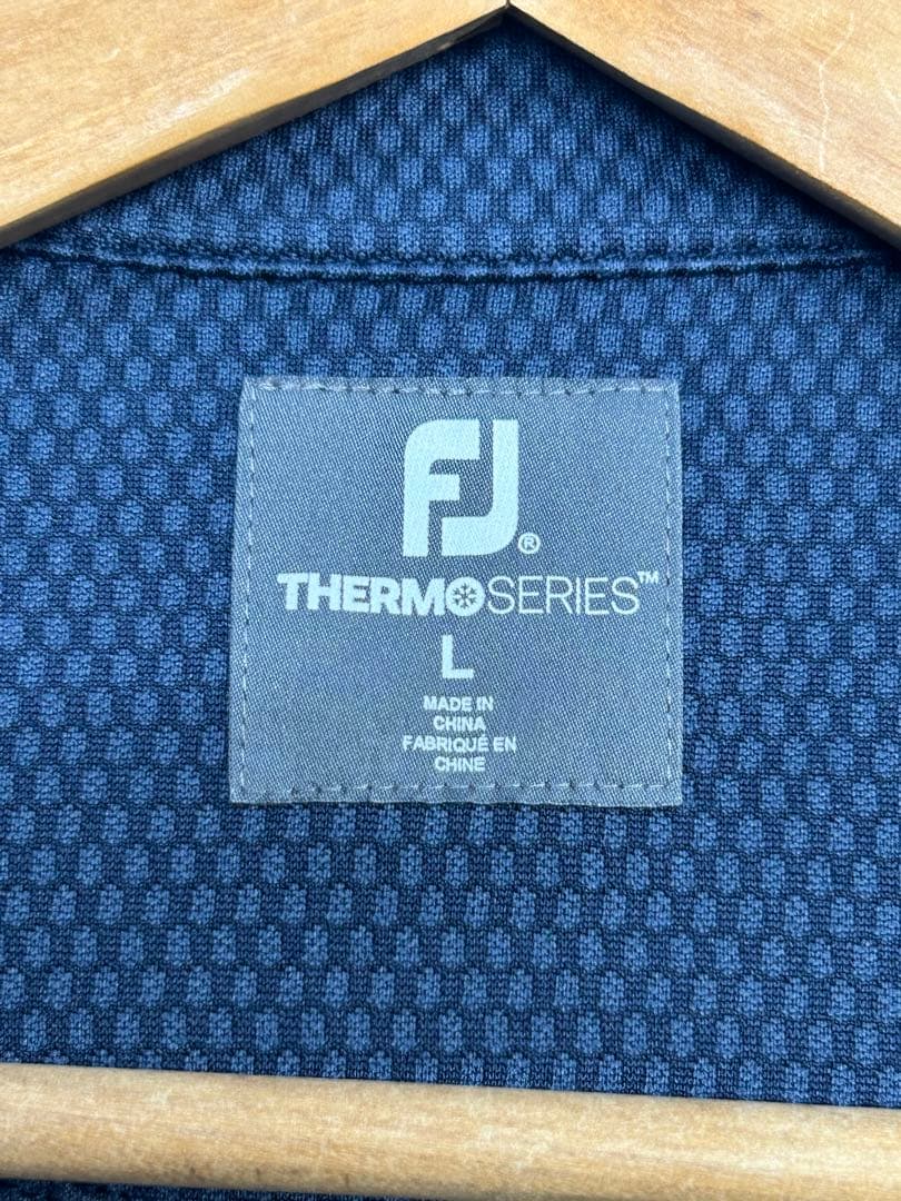 【FJ フットジョイ　ハイブリッド　サーモジャケット　ブルー　L】