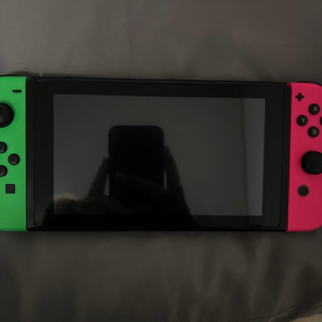 Nintendo Switch 本体 ジョイコン　スプラトゥーン2モデル