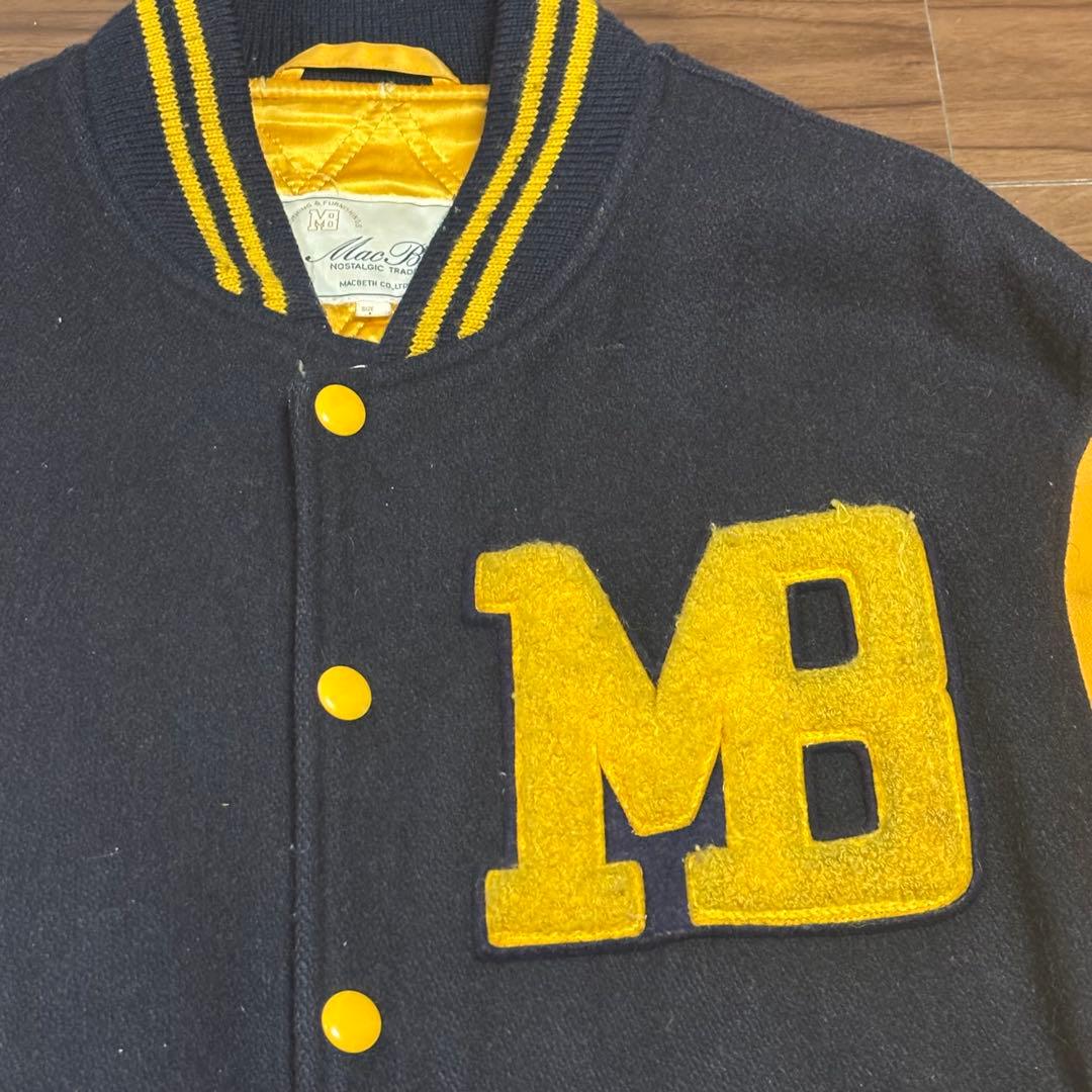 【最終値下げ】マクベス　スタジャン ヴィンテージ　佐藤健さん着用　MB　希少