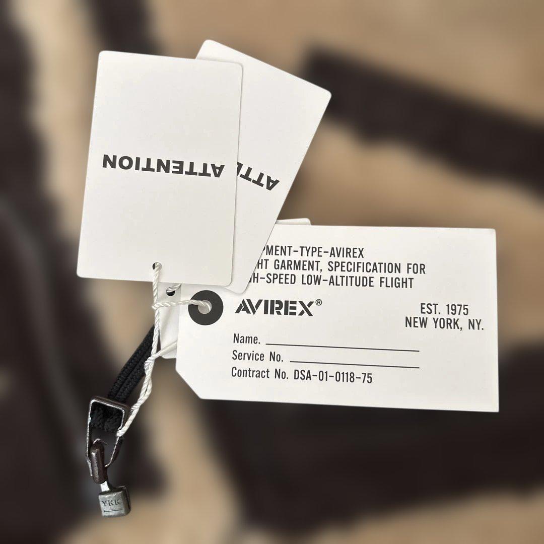 【新品未使用タグ付き】AVIREX ボア　ジャケット　140センチ