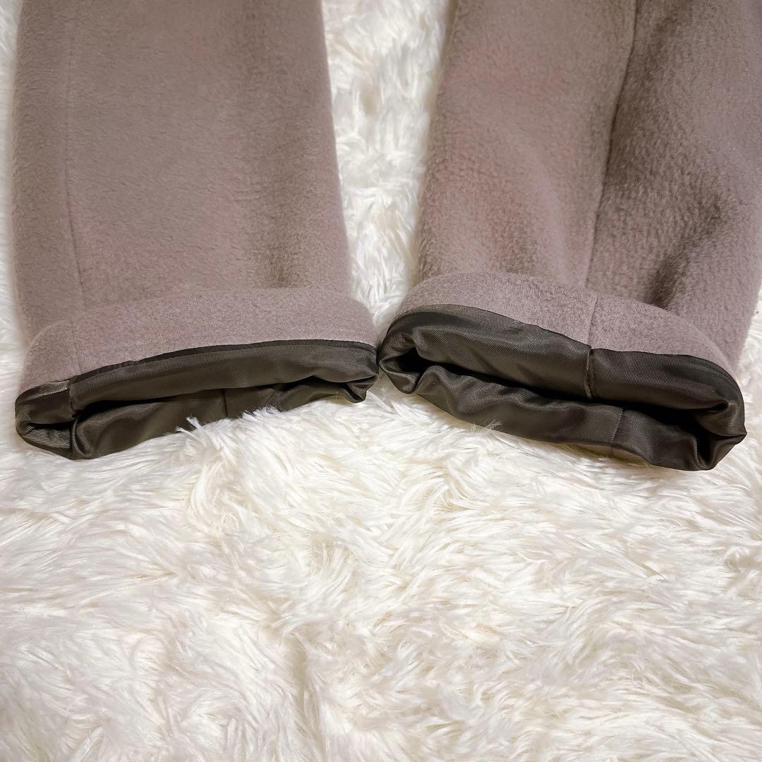 人気 イエナノーカラー ショートコート マンテコ グレージュ 近年モデル