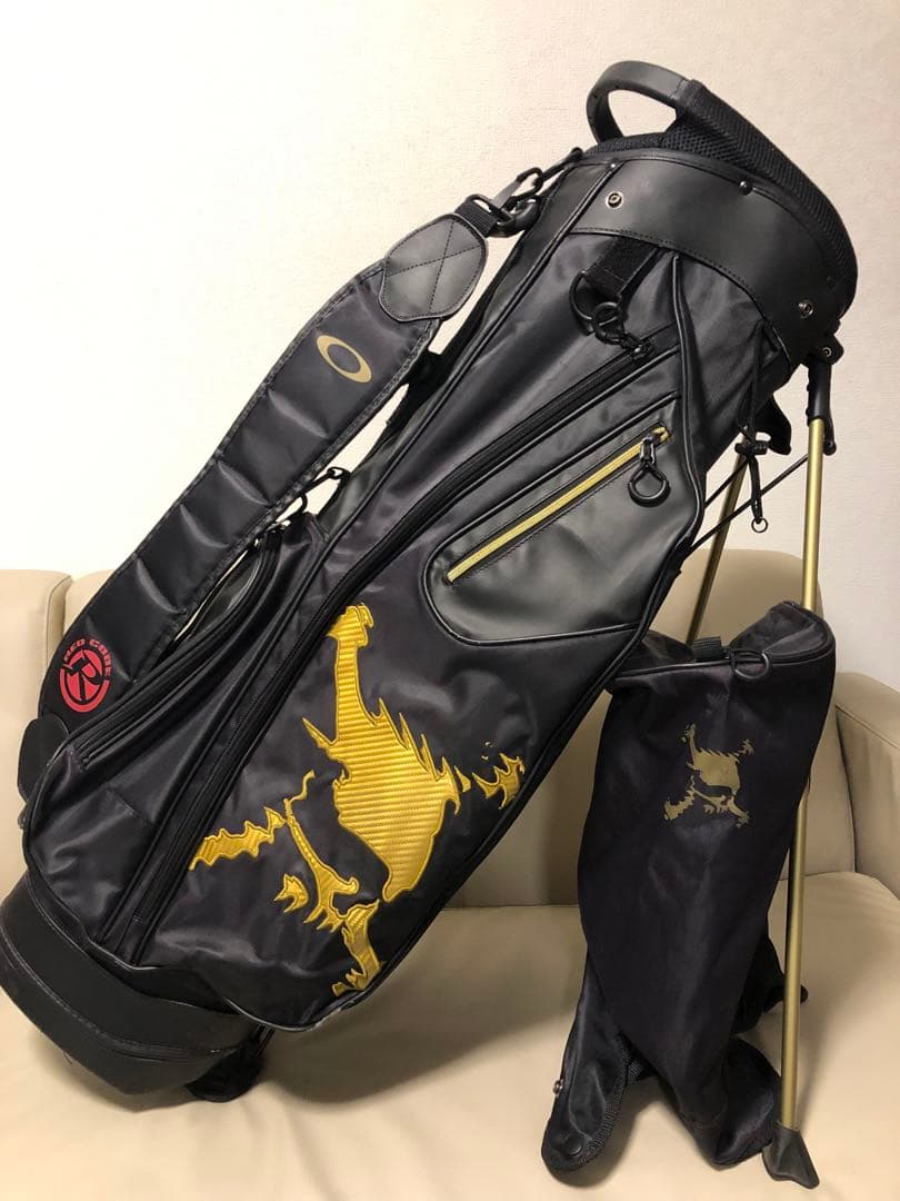 【送料込み】廃盤希少品　オークリー　スカル　スタンドキャディバッグ　ゴルフバッグ