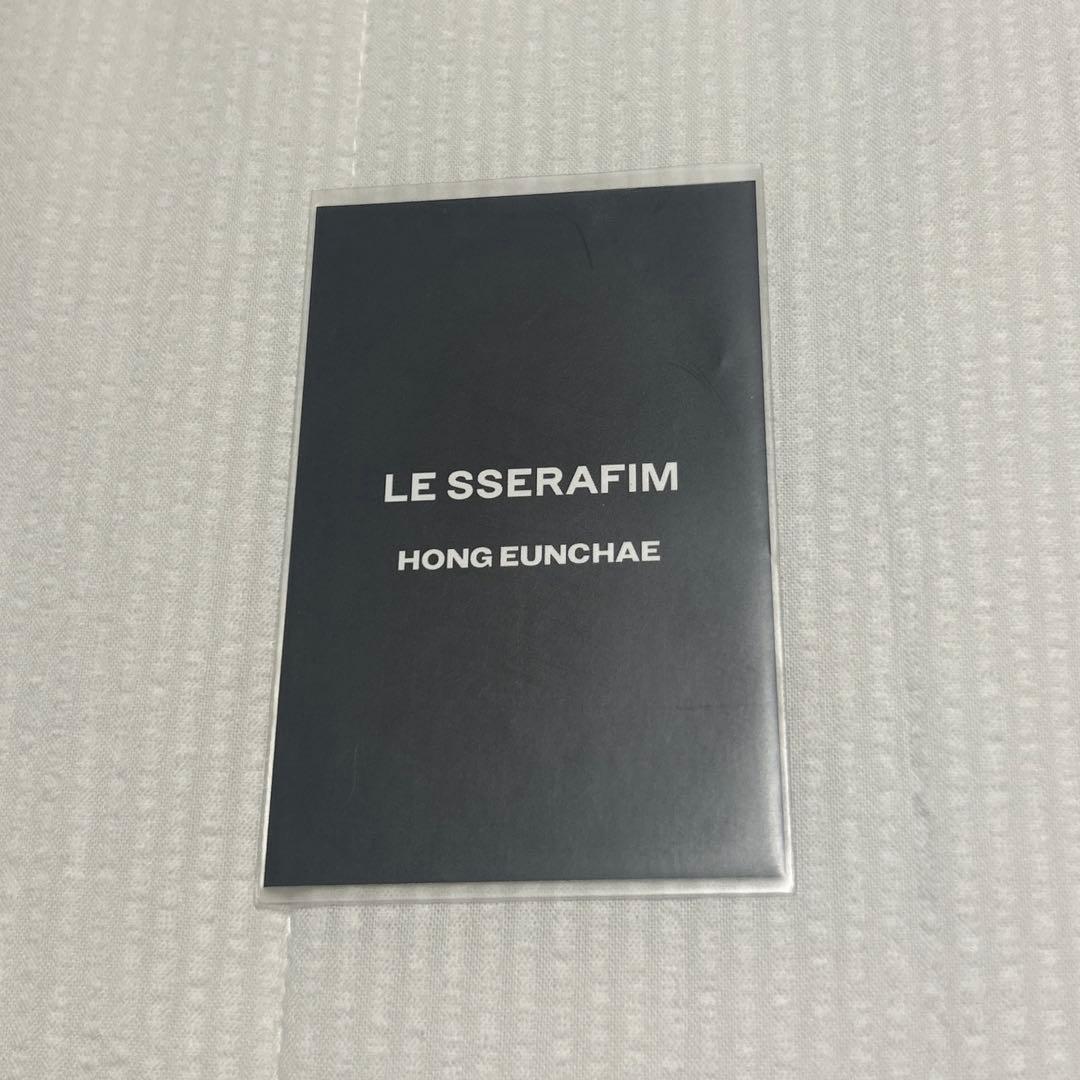 LE SSERAFIM ルセラフィム ウンチェ 韓国ショーケース トレカ