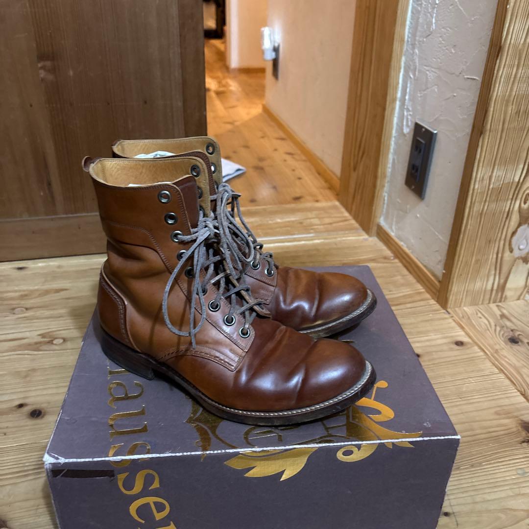 chausser ショセ ナチュラル コードバンブーツ