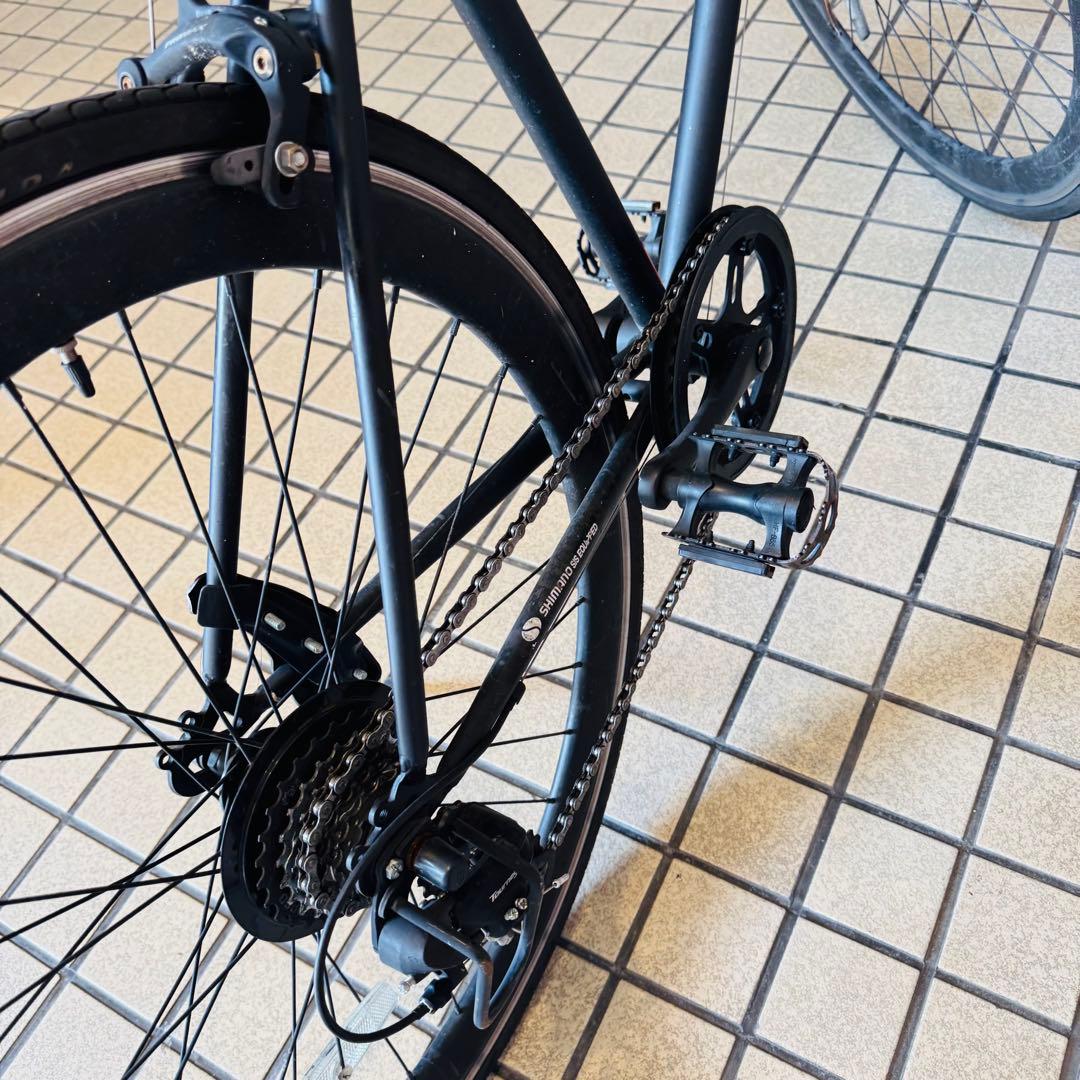 ANIMATOクロスバイク 700c 自転車 シマノ7段変速　直接お渡しのみ