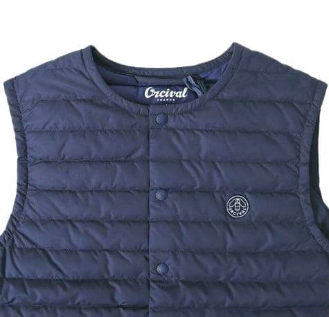 ORCIVAL オーシバル インナーダウンベスト ネイビー サイズ2