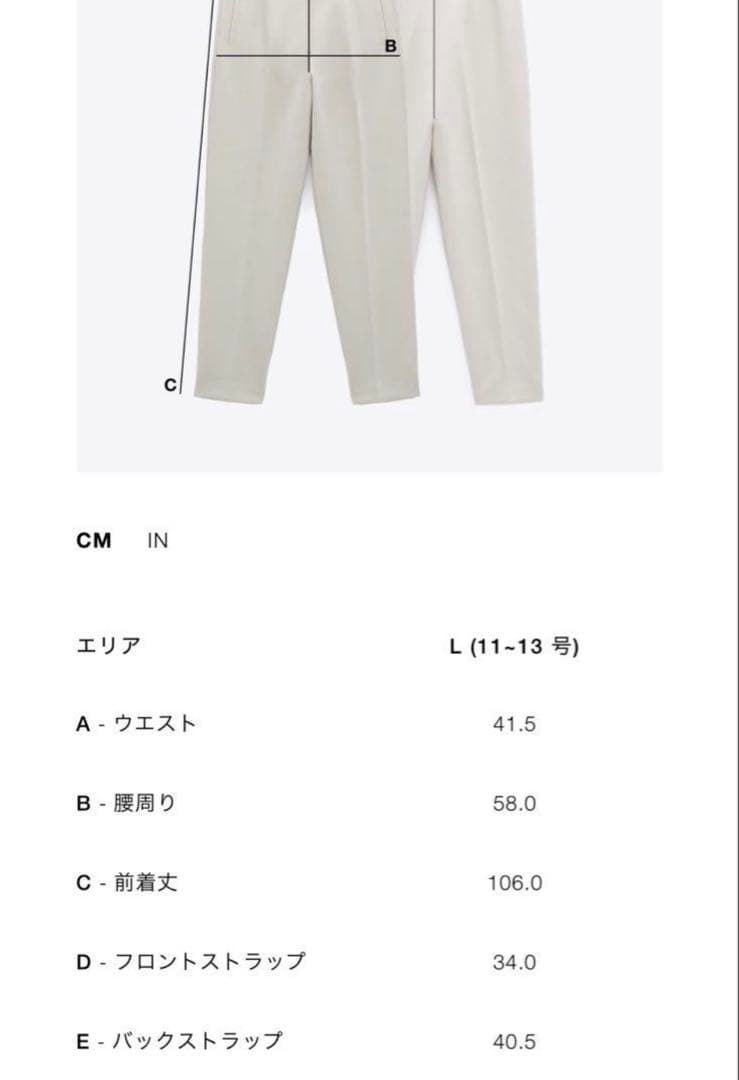 and wander | ZARA ワイドパンツ