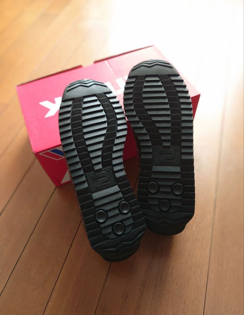 新品 パトリック 限定スニーカー 39 ブラウニー マラソン PATRICK